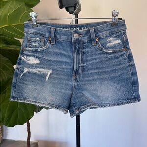 American Eagle Outfitters Women's Distressed Denim Shorts Size 0